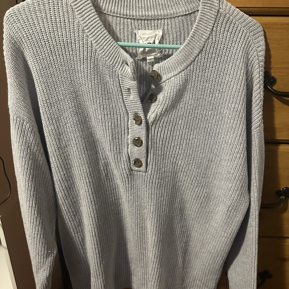 Aerie Button Up Sweater